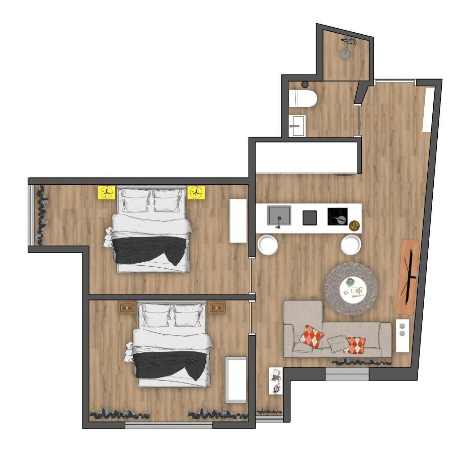 Apartmán La Rua De San Pedro By Clabao Lugo Exteriér fotografie